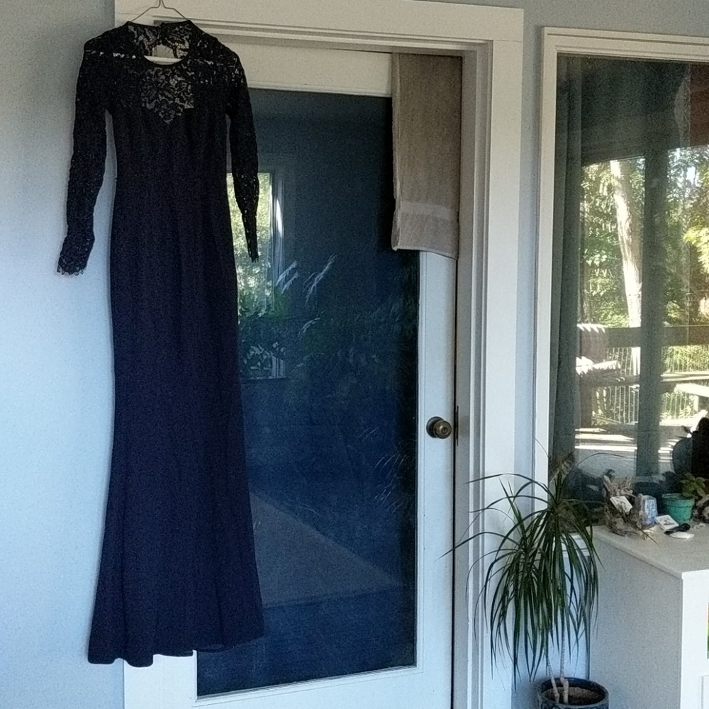 Navy Blue maxi dress